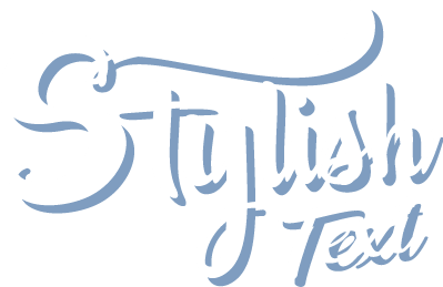 write stylish text on image online